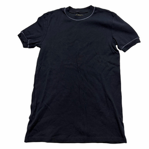 Sisley Men Small Navy Blue Skim Snug T-Shirt Tee Short Sleeve Top Made in Italy